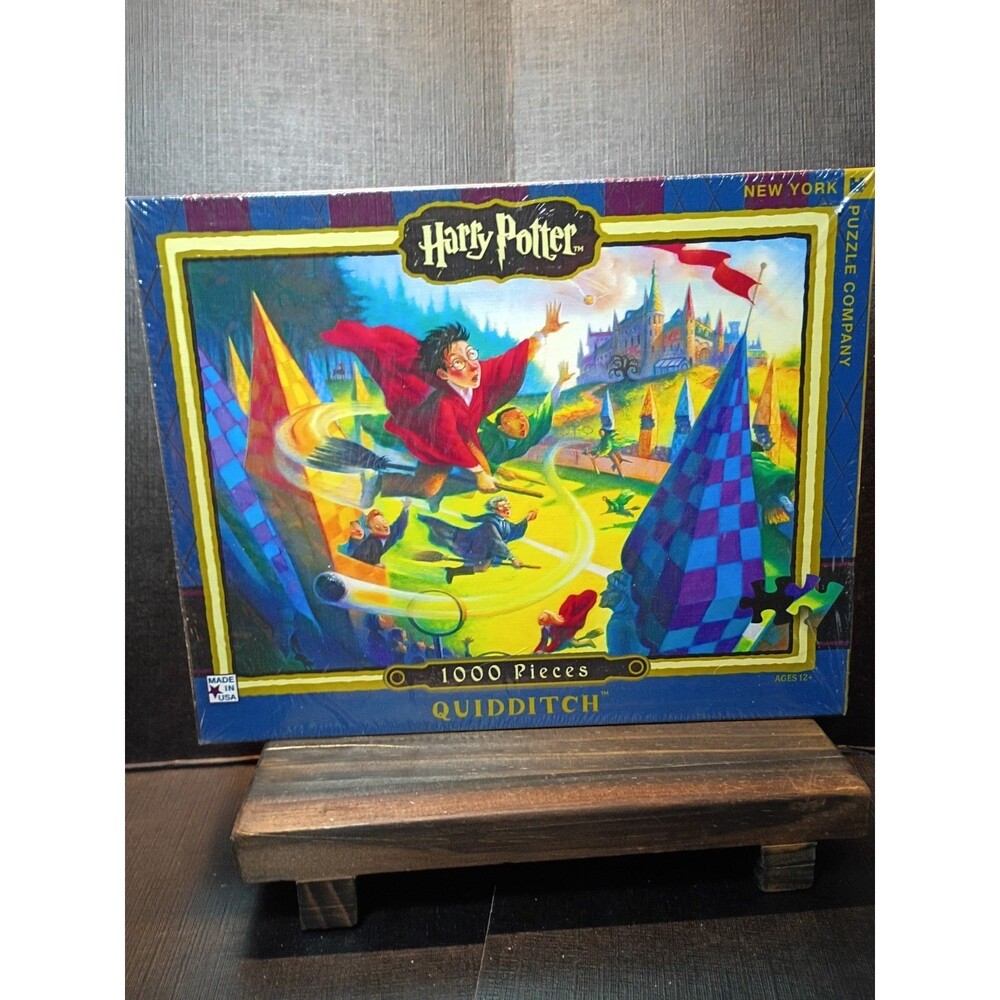 Harry Potter Quidditch New York Puzzle Company 1000 Piece Puzzle HP1361 New - Picture 2 of 6